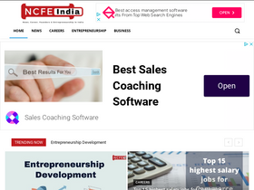 'ncfeindia.org' screenshot