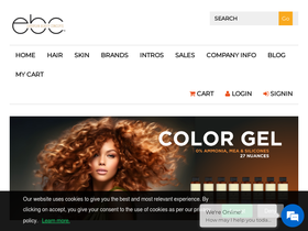ebcusa.us homepage screenshot