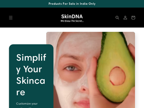 theskindna.com homepage screenshot