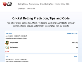 'cricketbetting.net' screenshot