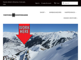 venturesnowboards.com