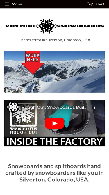 venturesnowboards.com
