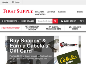 'firstsupply.com' screenshot