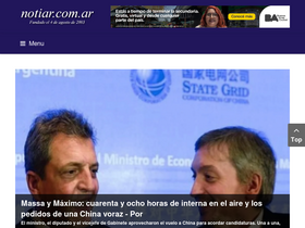 'notiar.com.ar' screenshot