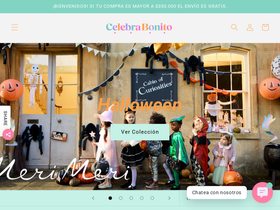 celebrabonito.com homepage screenshot