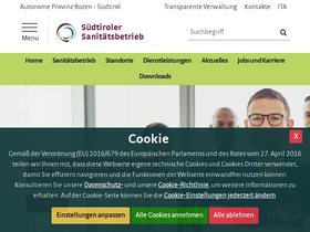 'fuehrerscheinkommission.sabes.it' screenshot