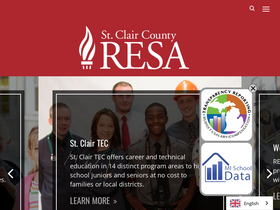 'sccresa.org' screenshot