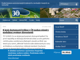 'ckait.cz' screenshot