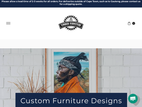 timberfurnituredesigns.co.za homepage screenshot