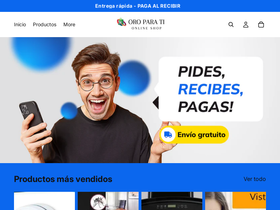 oroparati.com homepage screenshot