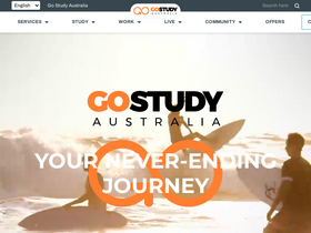 'gostudy.com.au' screenshot