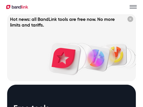 'band.link' screenshot