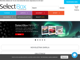 'selectbox.si' screenshot