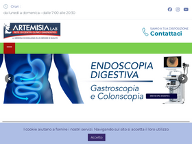 'artemisialab.it' screenshot