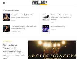 'mancunion.com' screenshot