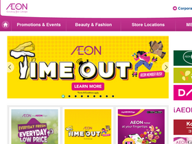 'aeonretail.com.my' screenshot