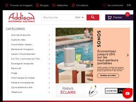 'addison-electronique.com' screenshot