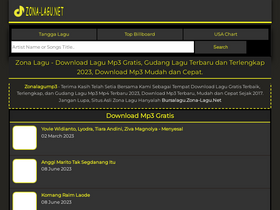 'zona-lagu.net' screenshot