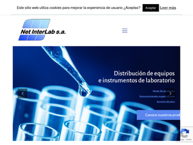 'net-interlab.es' screenshot