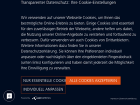 'meyerwerft.de' screenshot