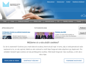 'mvcr.cz' screenshot