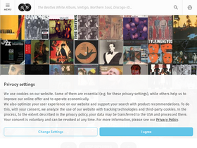 'recordsale.de' screenshot
