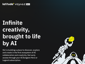 'voyageplay.ai' screenshot