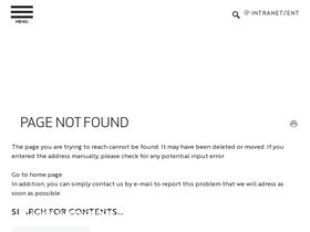 'unice.fr' screenshot