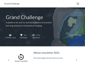 'a-afma.grand-challenge.org' screenshot