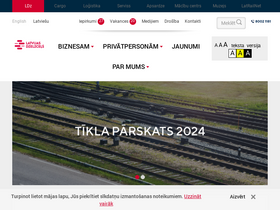 'ldz.lv' screenshot