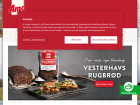 'amo.dk' screenshot