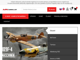 'mn-modelar.cz' screenshot