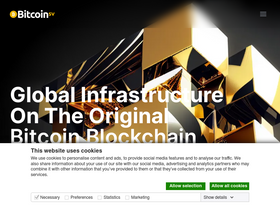 'bitcoinsv.com' screenshot