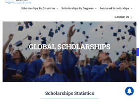 'globalscholarships.com' screenshot