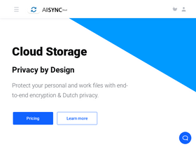 'allsync.com' screenshot