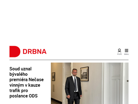 'olomoucka.drbna.cz' screenshot