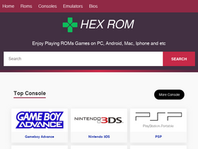'hexrom.com' screenshot