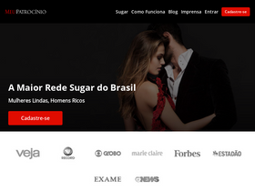 'meupatrocinio.com' screenshot