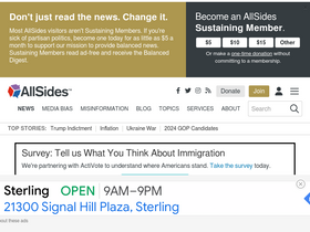 'allsides.com' screenshot