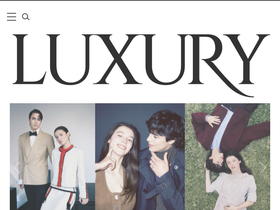 Screenshot of luxury.designhouse.co.kr