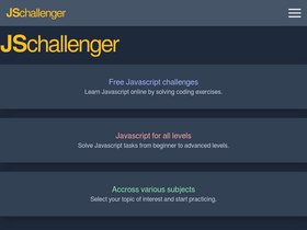 'jschallenger.com' screenshot