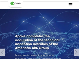 'sopemea.apave.com' screenshot