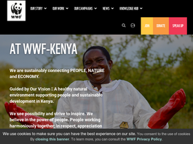 'wwfkenya.org' screenshot