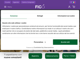 'fico.it' screenshot
