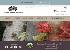 'fieldforest.net' screenshot