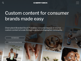 'cherrydeck.com' screenshot