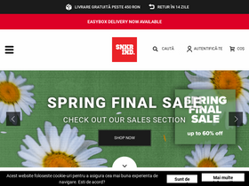 'sneakerindustry.ro' screenshot
