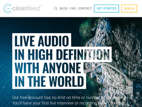 'cleanfeed.net' screenshot
