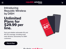 'republicwireless.com' screenshot