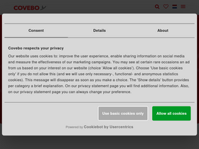 'covebo.nl' screenshot